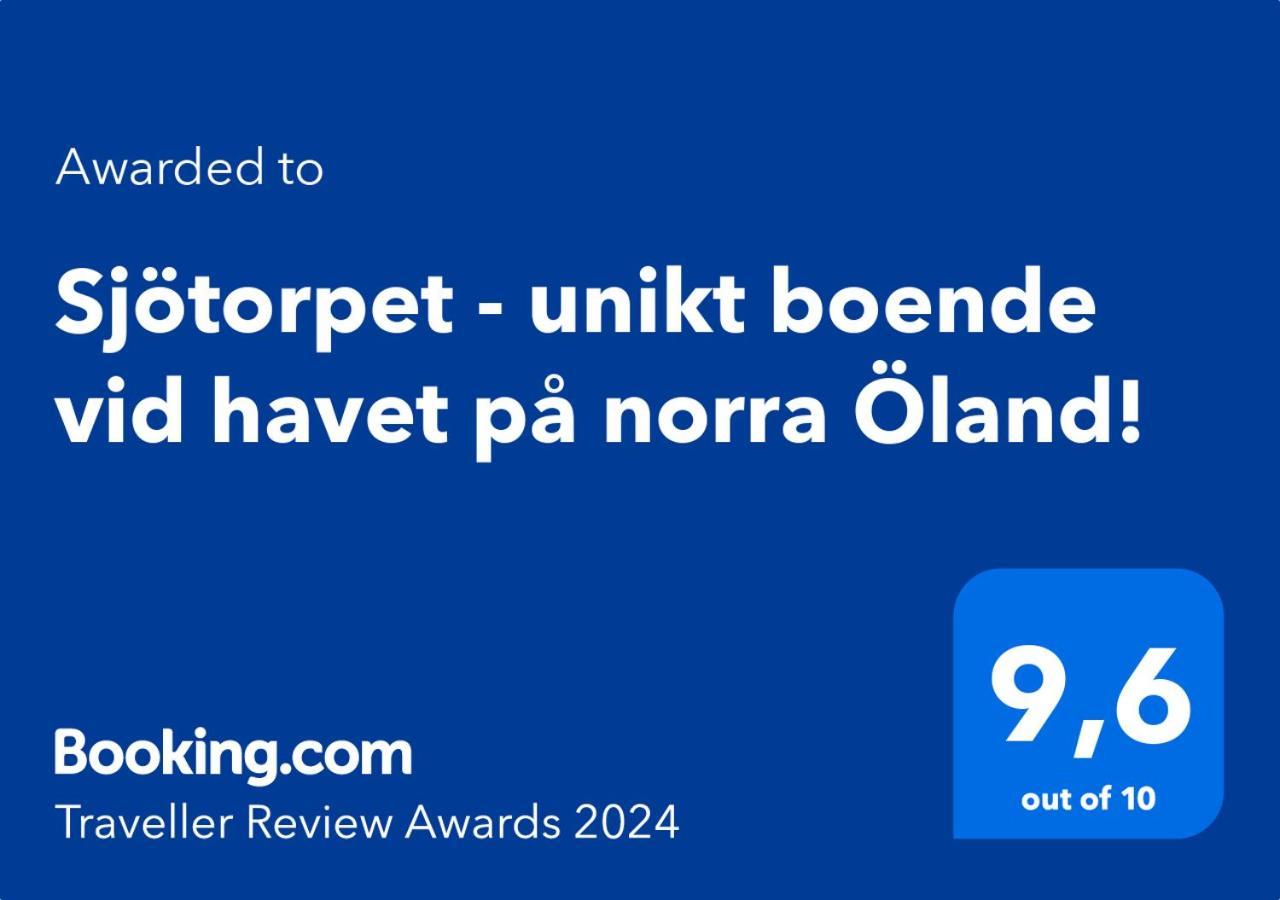 Sjoetorpet - Unikt Boende Vid Havet Pa Norra Oeland! Löttorp 외부 사진